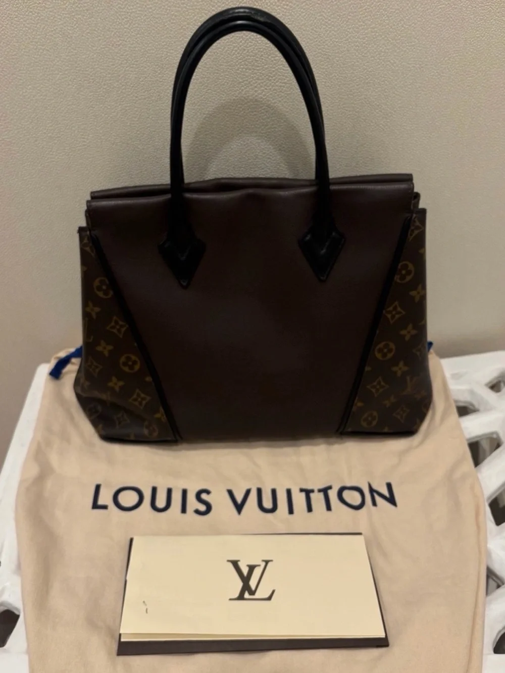 Louis Vuitton Cuir Orfevre Monogram W Tote PM